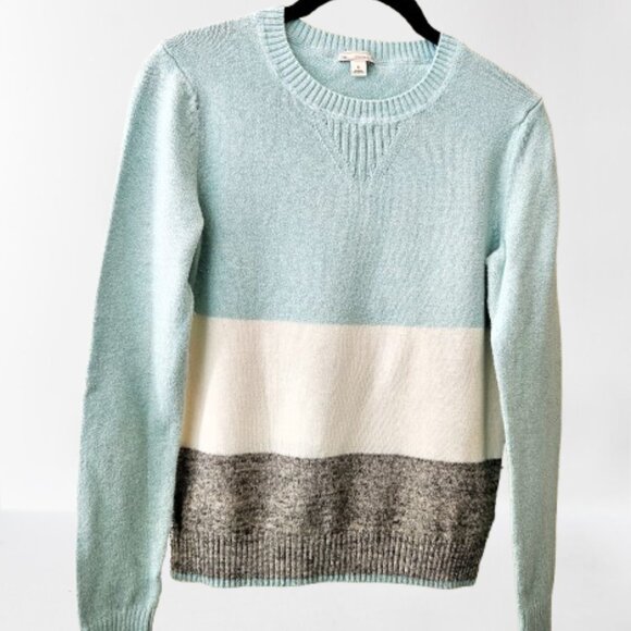 GAP Womens Colorblock Long Sleeve Sweater Size SMALL - Picture 3 of 8